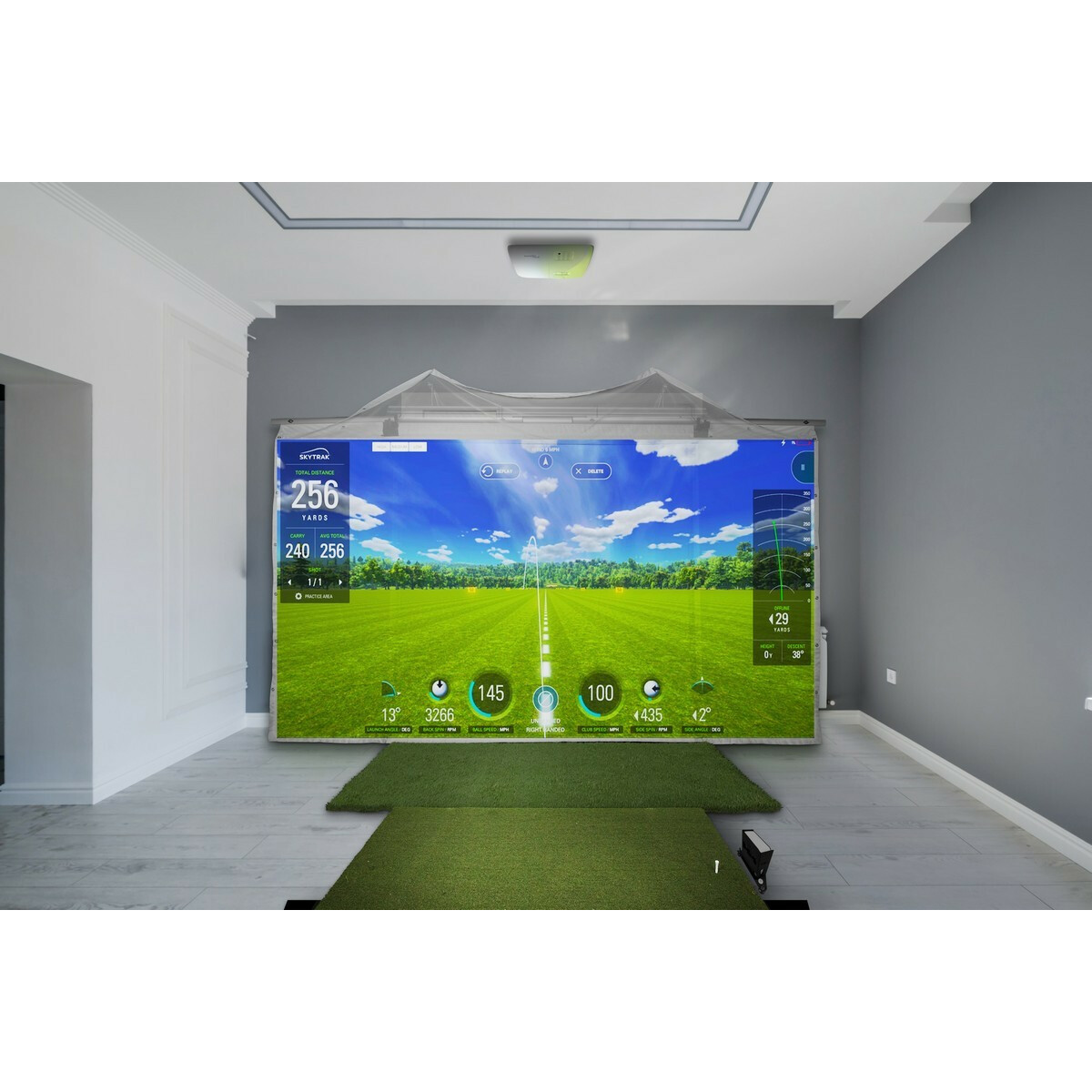 Homecourse Retractable Proscreen