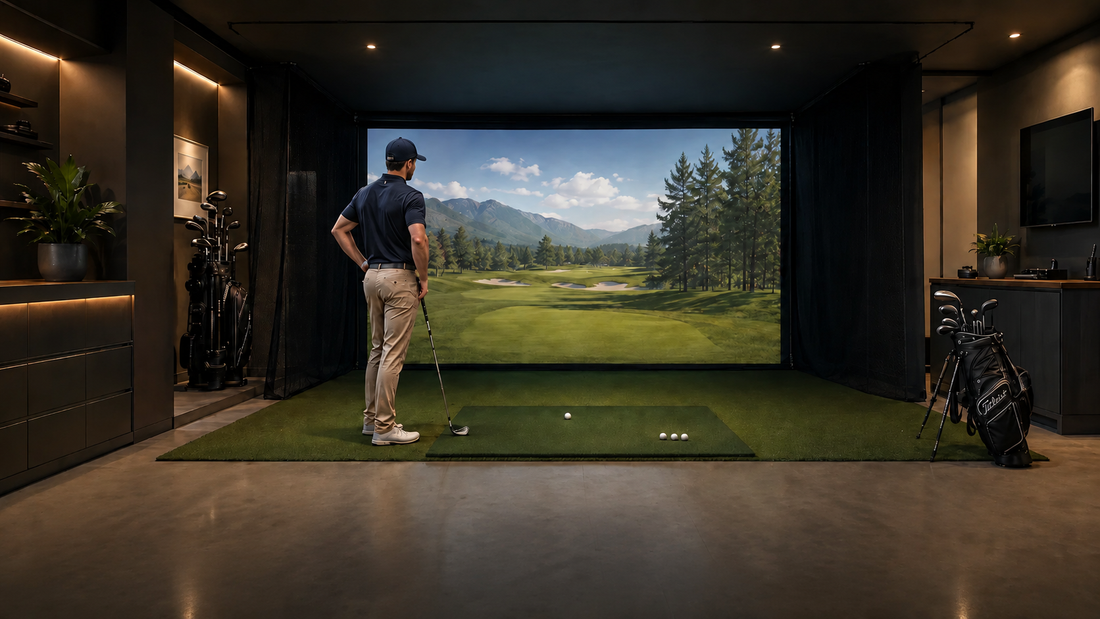 Golfsimulator im Keller oder in der Garage: Platz richtig planen