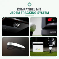 GSK ELITE Swing Dome Golf Enclosure, kompatibel mit jedem Tracking-System.