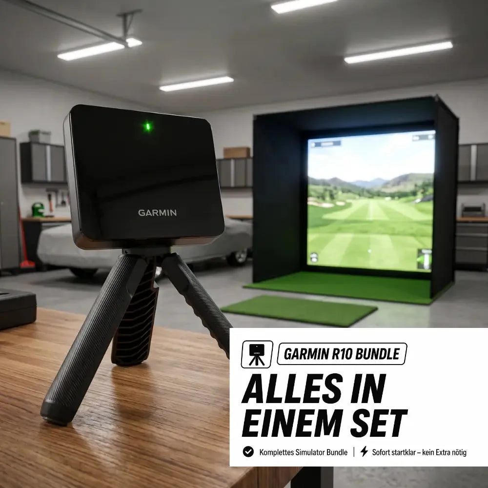 Golfbox x Garmin R10 Bundle – GSK Golfbay mit Garmin Approach R10, Übersicht