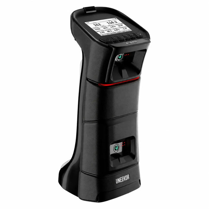 Uneekor EYE MINI Monitor odpalu – stropný senzor pre začiatočníkov pre indoor golfové simulátory, pohľad spredu