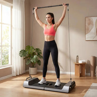 Fitness Caddy Birdie – Seitenansicht des flachen Kraftstudios