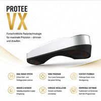 ProTee United VX – Kompakter Launch Monitor für Indoor Golf Simulatoren, Seitenansicht