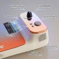 Fitness Caddy Chip – 3/4-Ansicht des Smart-Gyms