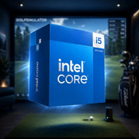 PC System Golf Simulator mit Intel Core i5, SSD, RTX 5060 Ti und DDR4 RAM.