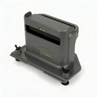 SkyTrak MAX Protective Case – Detailansicht Verschlussmechanismus und Tragegriff