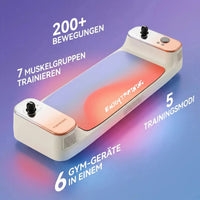 Fitness Caddy Chip – Draufsicht des kompakten Smart-Gyms