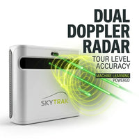 SkyTrakPlus Golf Launch Monitor – Analysegerät für präzise Schlagdaten, Schrägansicht