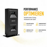 Uneekor EYE MINI LITE - refurbished Golf-Simulator mit zwei Kameras für detaillierte Schlagsanalysen.