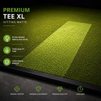 GSK ELITE Swing Dome Golf Simulator mit großer Abschlagfläche und robustem Tour-Qualität-Turf.