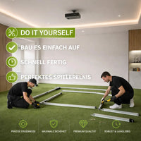 GSK ELITE Swing Dome - Golf Enclosure, DIY Golf Simulator, einfacher Aufbau, robust und langlebig.