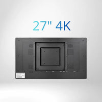 27" 4K UHD Touch Screen LCD mit Wandmontage, geeignet für Golf-Simulatoren.