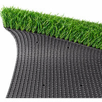 Indoor Hitting Matte Tee Turf XL in schwarz-grün, 100 x 150 cm, für Golf-Simulatoren.