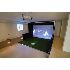 GSK ELITE COMPLETE Indoor Golf Simulator Box Enclosure System