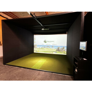 GSK ELITE COMPLETE Indoor Golf Simulator Box Enclosure System