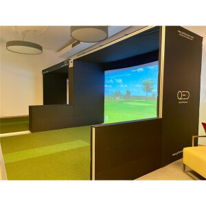 GSK ELITE COMPLETE Indoor Golf Simulator Box Enclosure System