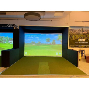 GSK ELITE COMPLETE Indoor Golf Simulator Box Enclosure System