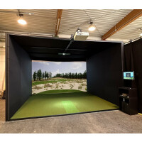 GSK ELITE COMPLETE Indoor Golf Simulator Box Enclosure System